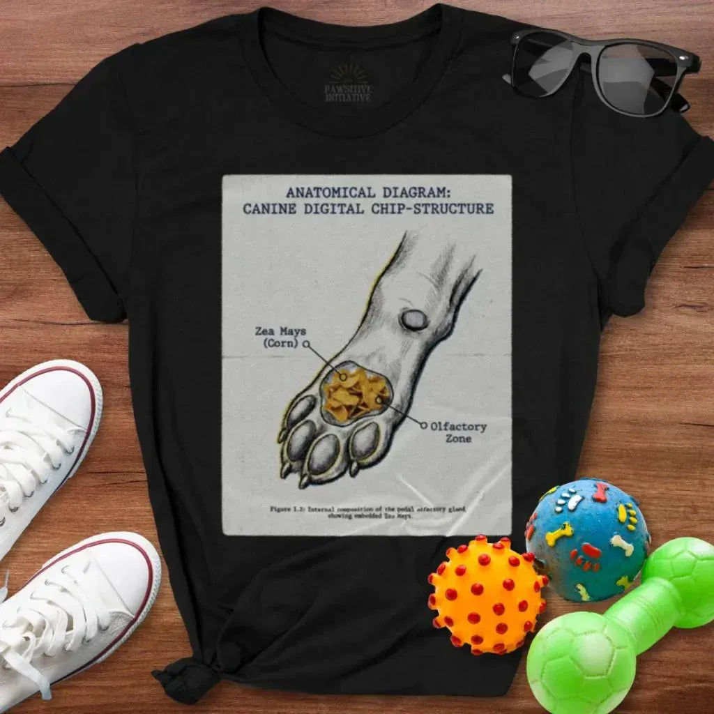 Anatomical Diagram Shirt - The Pawsitive Initiative