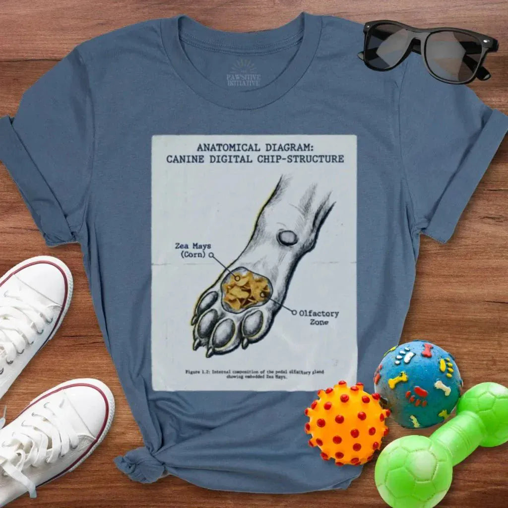 Anatomical Diagram Shirt - The Pawsitive Initiative