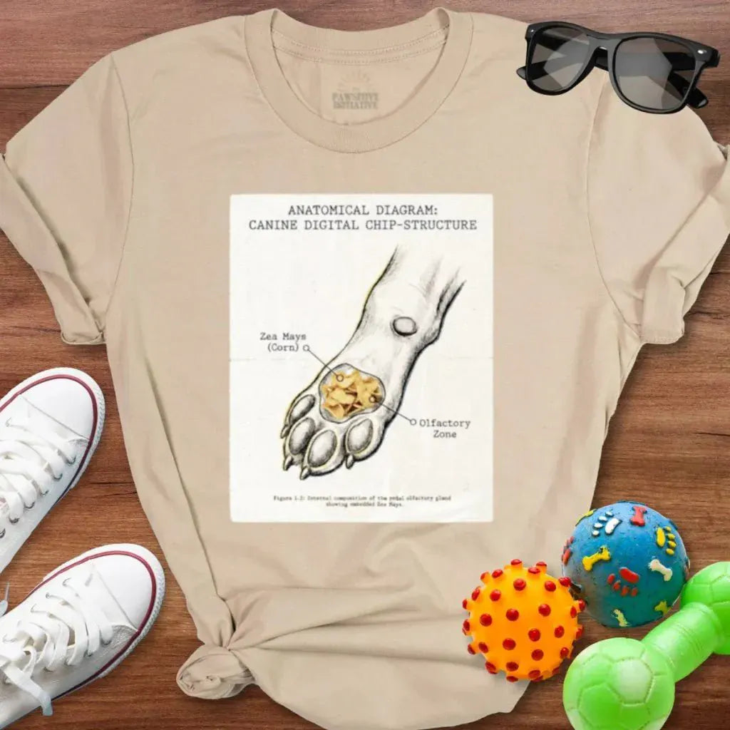 Anatomical Diagram Shirt - The Pawsitive Initiative