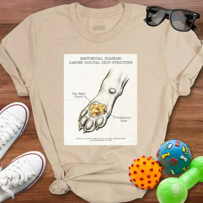 Anatomical Diagram Shirt - The Pawsitive Initiative