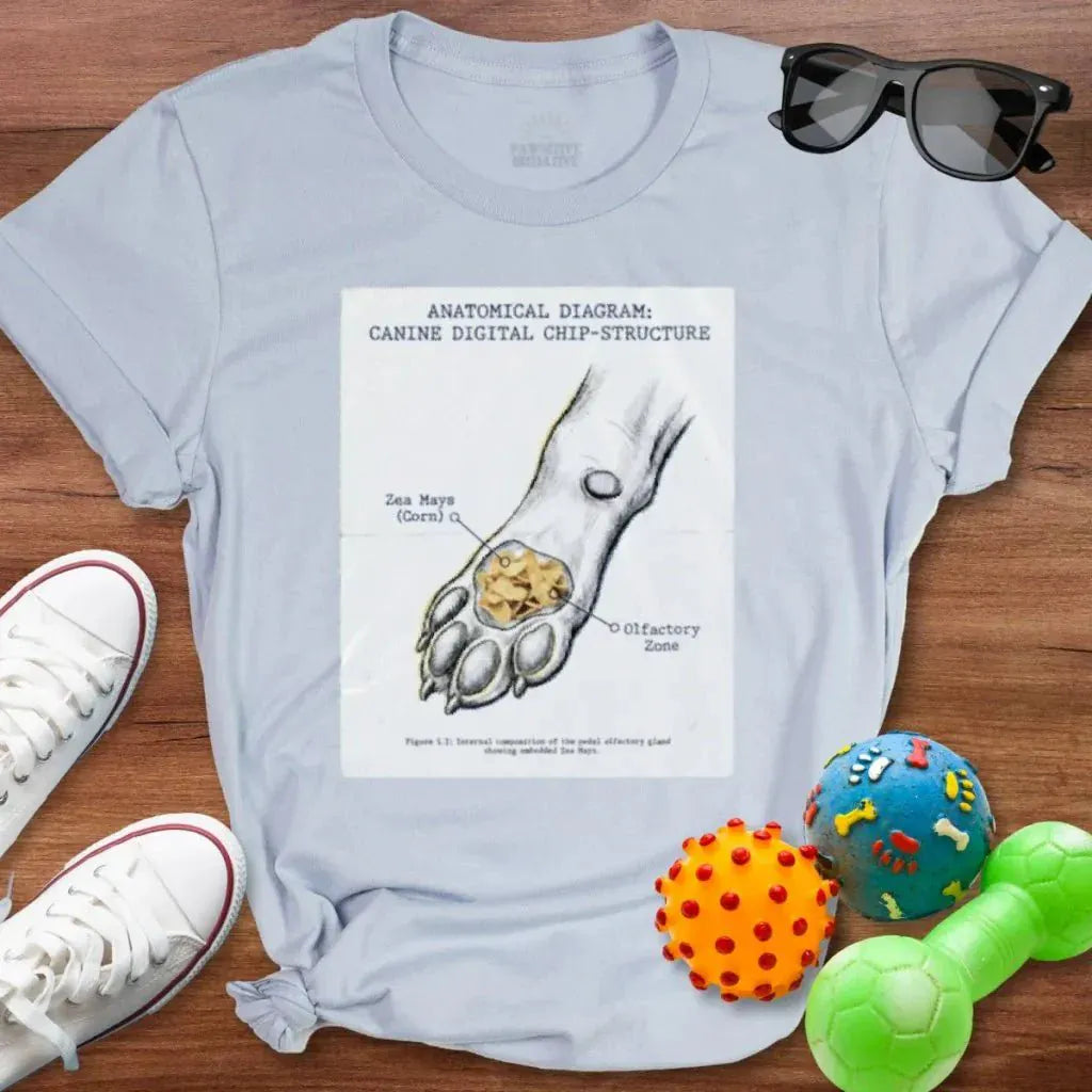 Anatomical Diagram Shirt - The Pawsitive Initiative