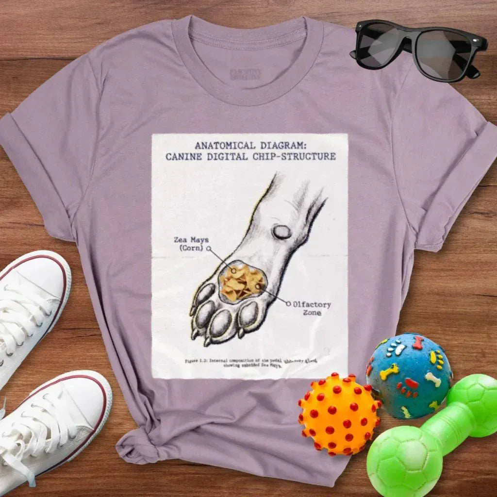 Anatomical Diagram Shirt - The Pawsitive Initiative