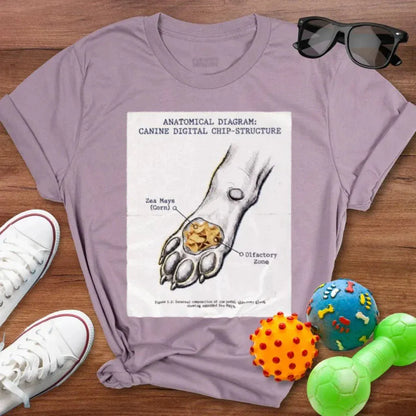 Anatomical Diagram Shirt - The Pawsitive Initiative