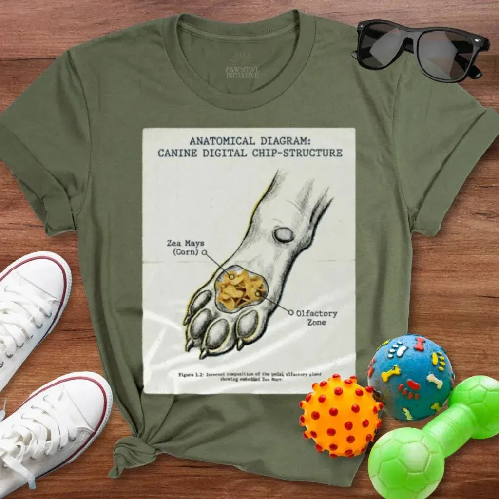 Anatomical Diagram Shirt - The Pawsitive Initiative