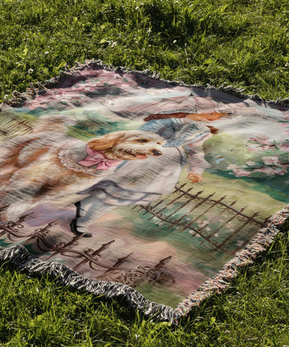 Antique Garden Walk Blanket - The Pawsitive Initiative