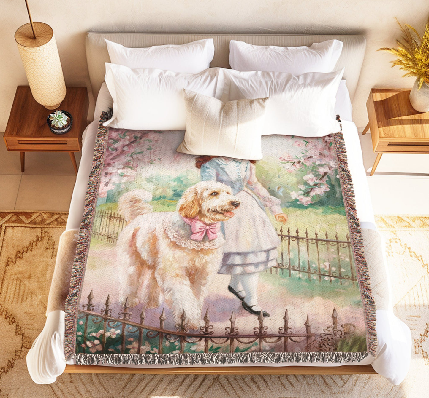 Antique Garden Walk Blanket - The Pawsitive Initiative