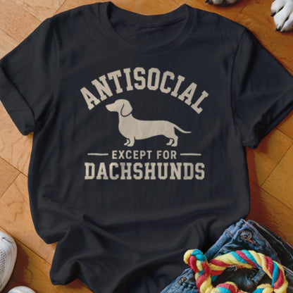 Antisocial Except For Dachshunds Shirt - The Pawsitive Initiative