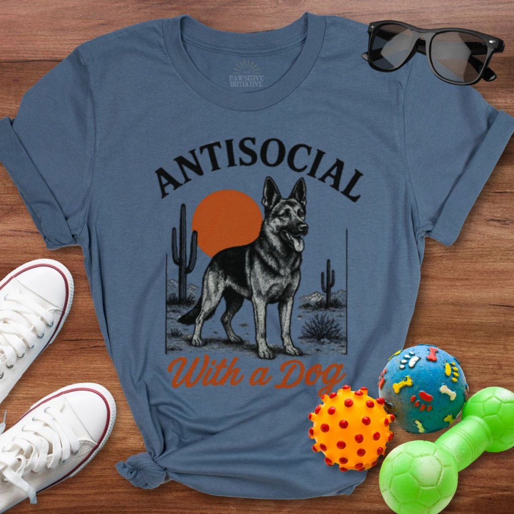Antisocial GSD Shirt - The Pawsitive Initiative