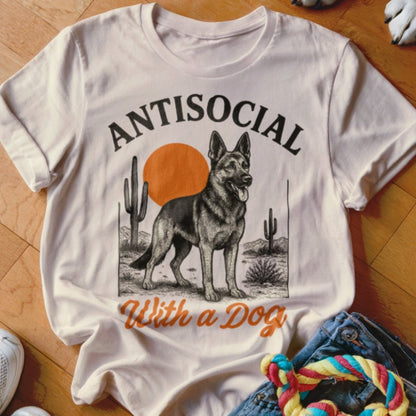 Antisocial GSD Shirt - The Pawsitive Initiative