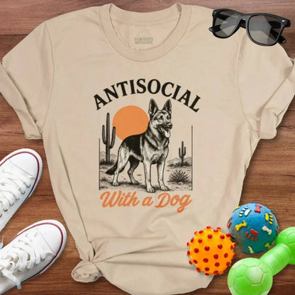 Antisocial GSD Shirt - The Pawsitive Initiative