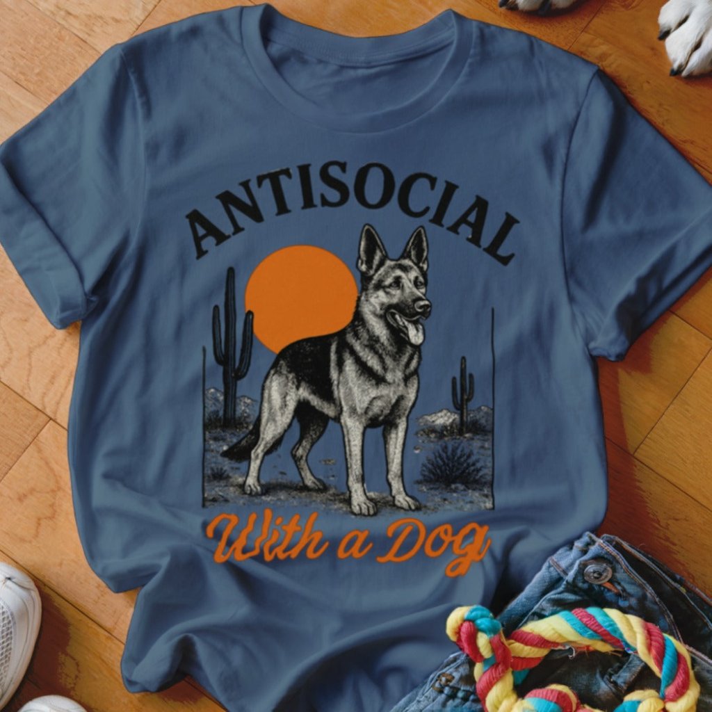 Antisocial GSD Shirt - The Pawsitive Initiative