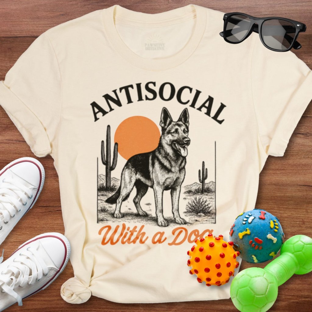 Antisocial GSD Shirt - The Pawsitive Initiative