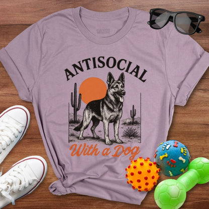 Antisocial GSD Shirt - The Pawsitive Initiative