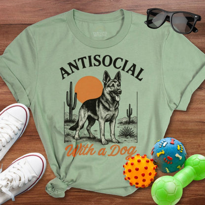 Antisocial GSD Shirt - The Pawsitive Initiative