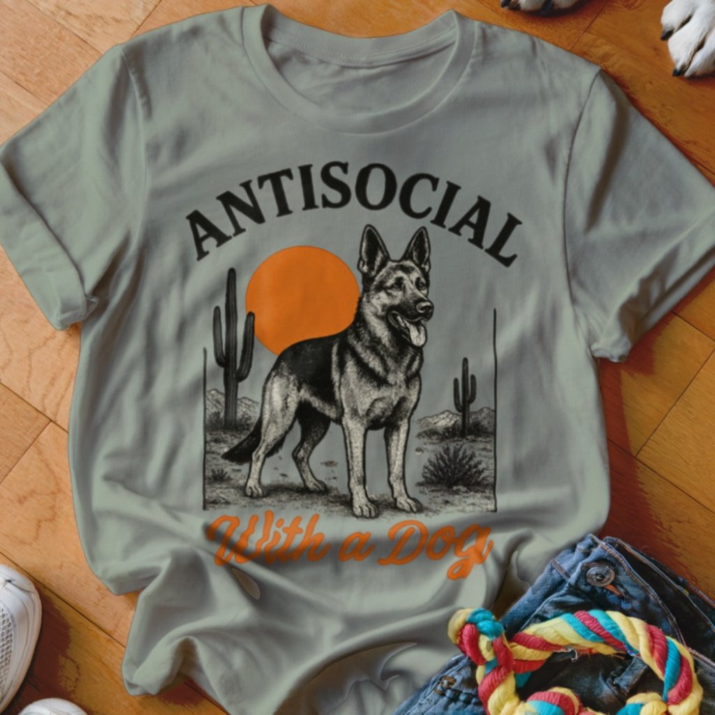 Antisocial GSD Shirt - The Pawsitive Initiative