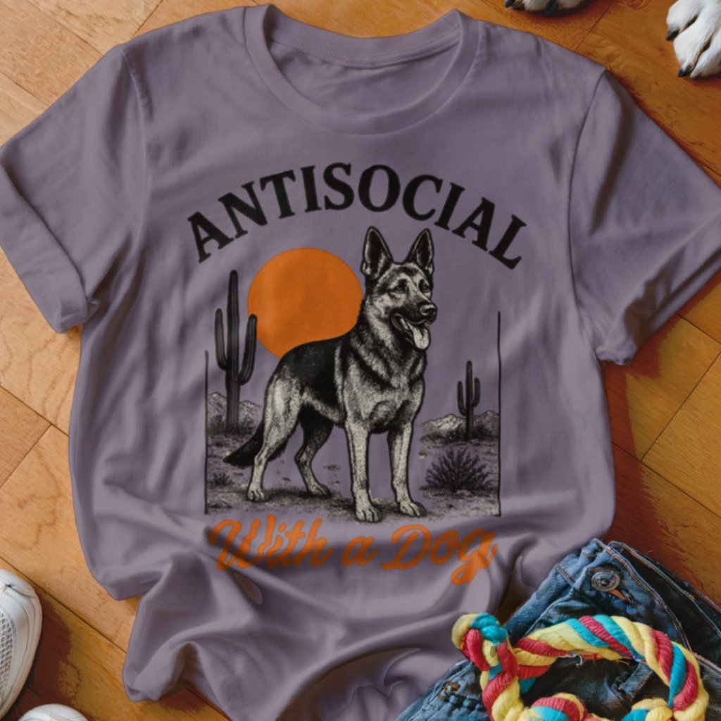 Antisocial GSD Shirt - The Pawsitive Initiative