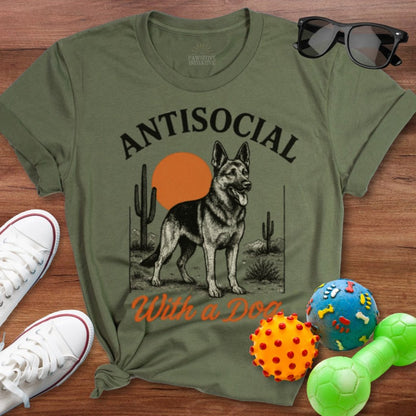 Antisocial GSD Shirt - The Pawsitive Initiative