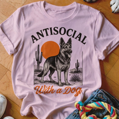 Antisocial GSD Shirt - The Pawsitive Initiative
