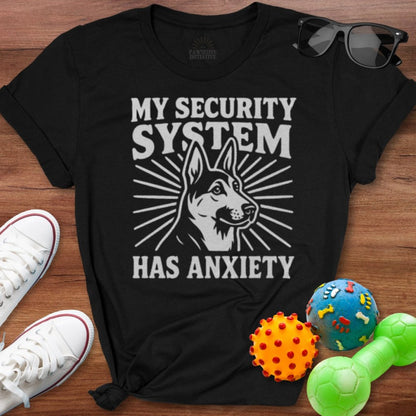 Anxious Security System Shirt - The Pawsitive Initiative