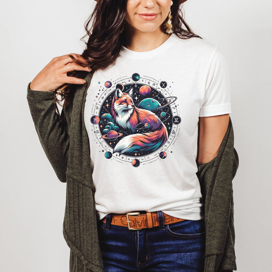 Astrology Fox Shirt - The Pawsitive Initiative