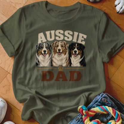Aussie Dad Shirt - The Pawsitive Initiative