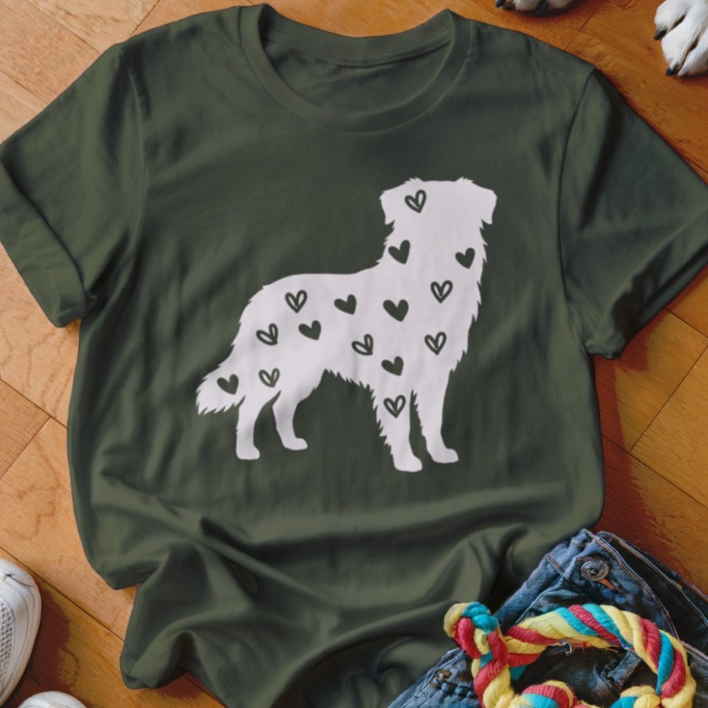 Aussie Hearts Shirt - The Pawsitive Initiative