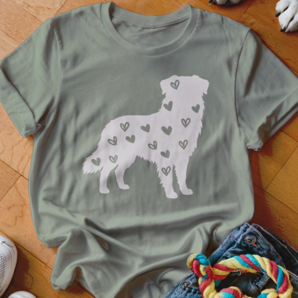 Aussie Hearts Shirt - The Pawsitive Initiative