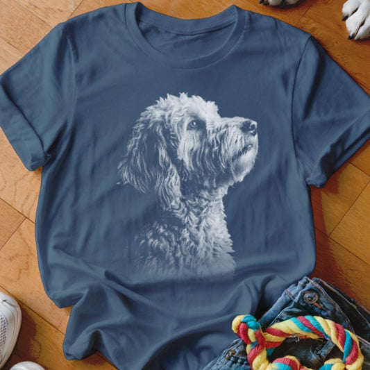 Aussiedoodle Silhouette Shirt - The Pawsitive Initiative