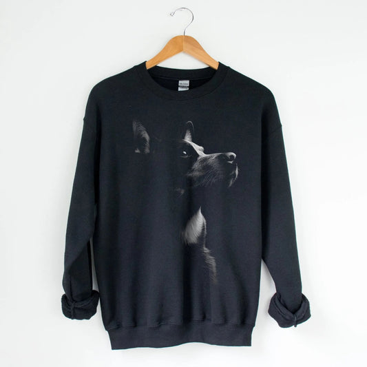 Australian Cattle Dog Silhouette Sweatshirt - The Pawsitive Initiative