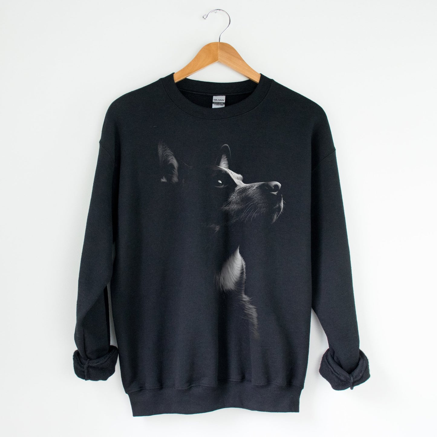 Australian Cattle Dog Silhouette Sweatshirt - The Pawsitive Initiative