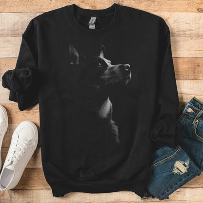 Australian Cattle Dog Silhouette Sweatshirt - The Pawsitive Initiative