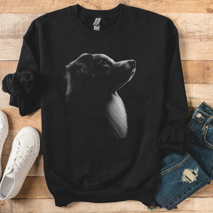 Australian Shepherd Silhouette Sweatshirt - The Pawsitive Initiative