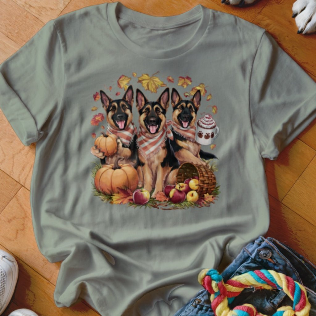 Autumn GSD Shirt - The Pawsitive Initiative