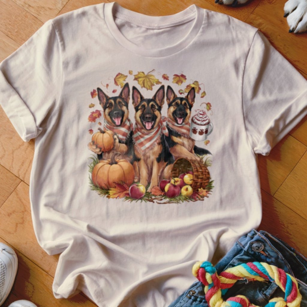 Autumn GSD Shirt - The Pawsitive Initiative