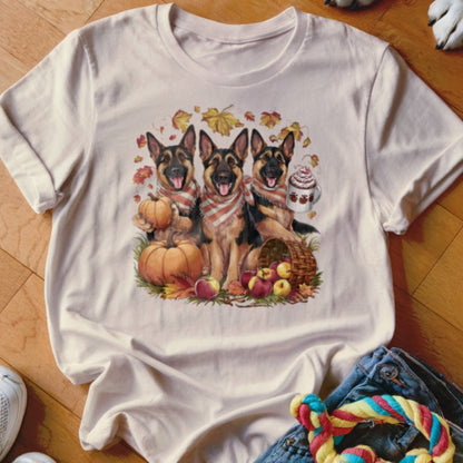 Autumn GSD Shirt - The Pawsitive Initiative