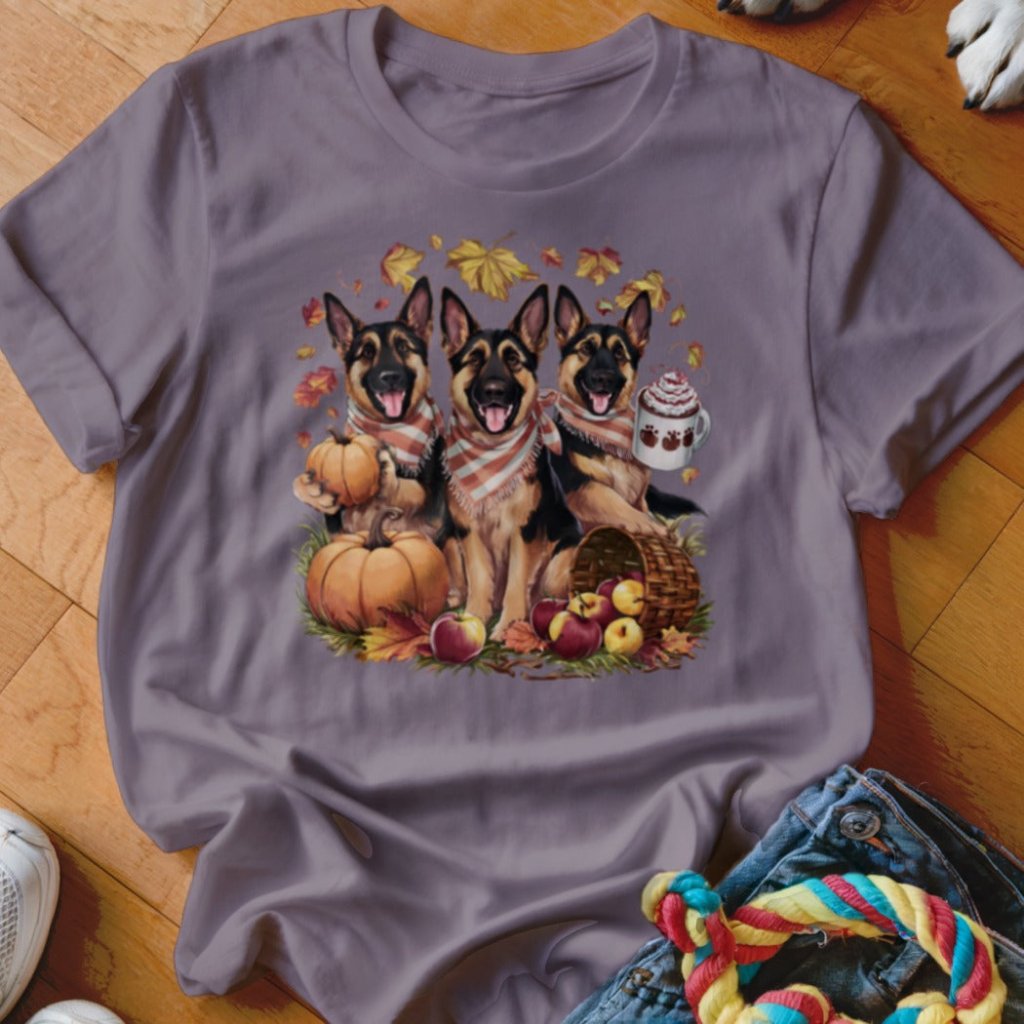Autumn GSD Shirt - The Pawsitive Initiative