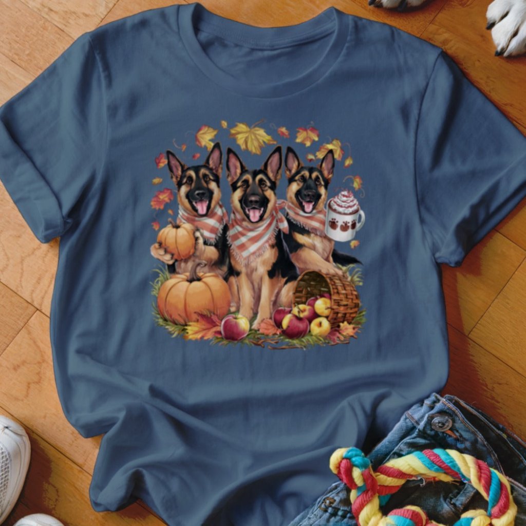 Autumn GSD Shirt - The Pawsitive Initiative