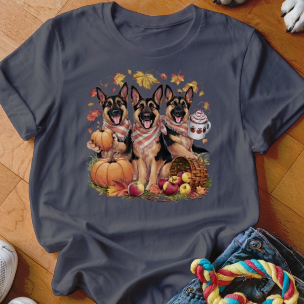 Autumn GSD Shirt - The Pawsitive Initiative