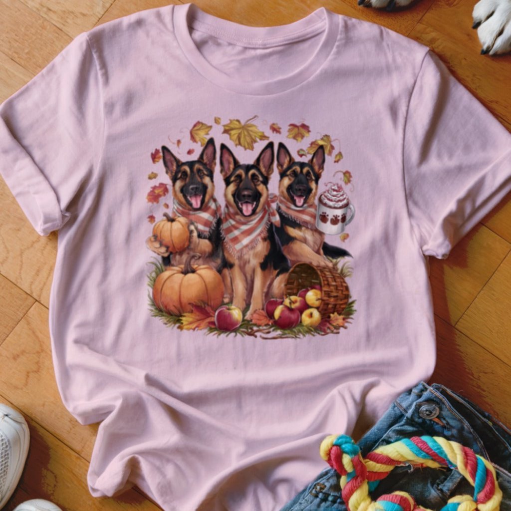 Autumn GSD Shirt - The Pawsitive Initiative
