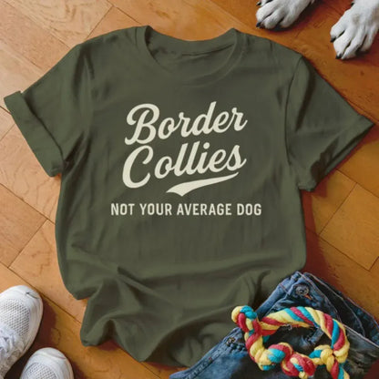 Average Dog Border Collie Shirt - The Pawsitive Initiative