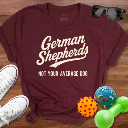 Average Dog GSD Shirt - The Pawsitive Initiative