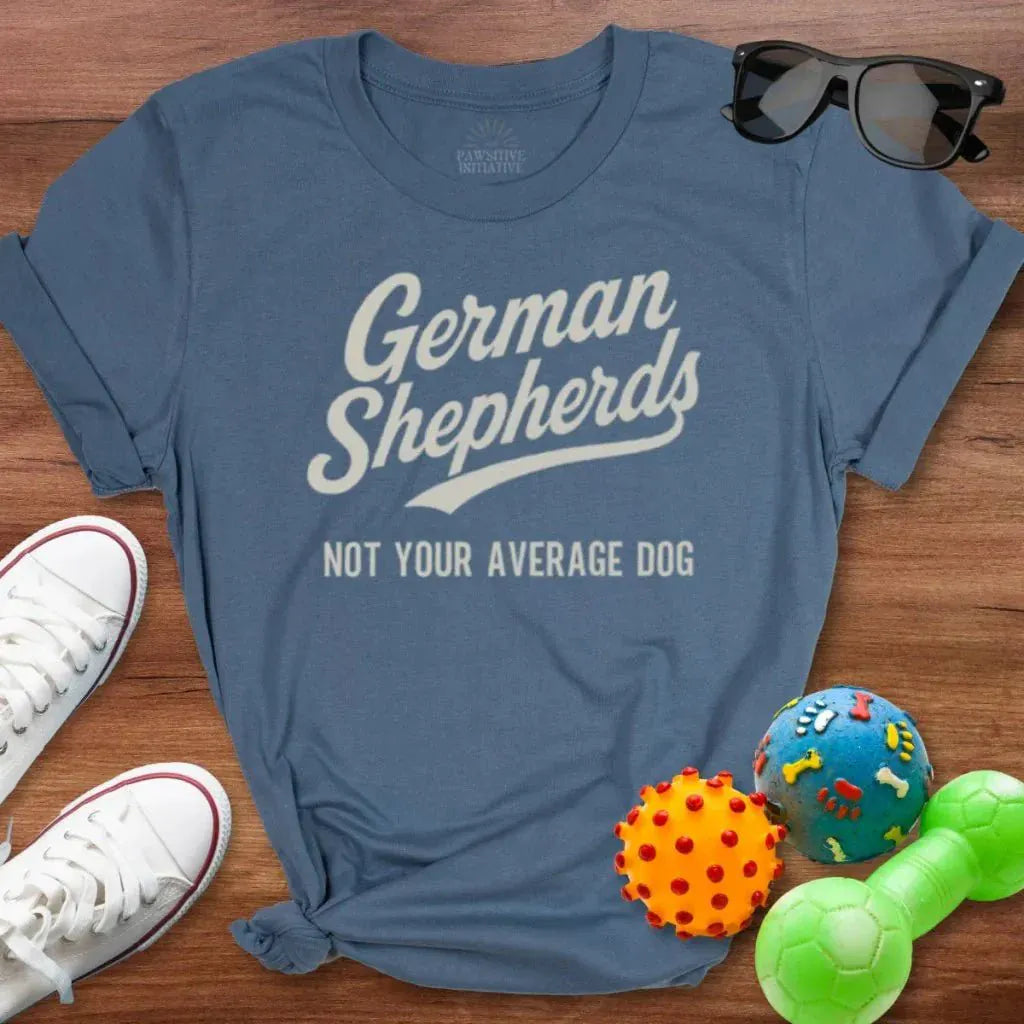 Average Dog GSD Shirt - The Pawsitive Initiative