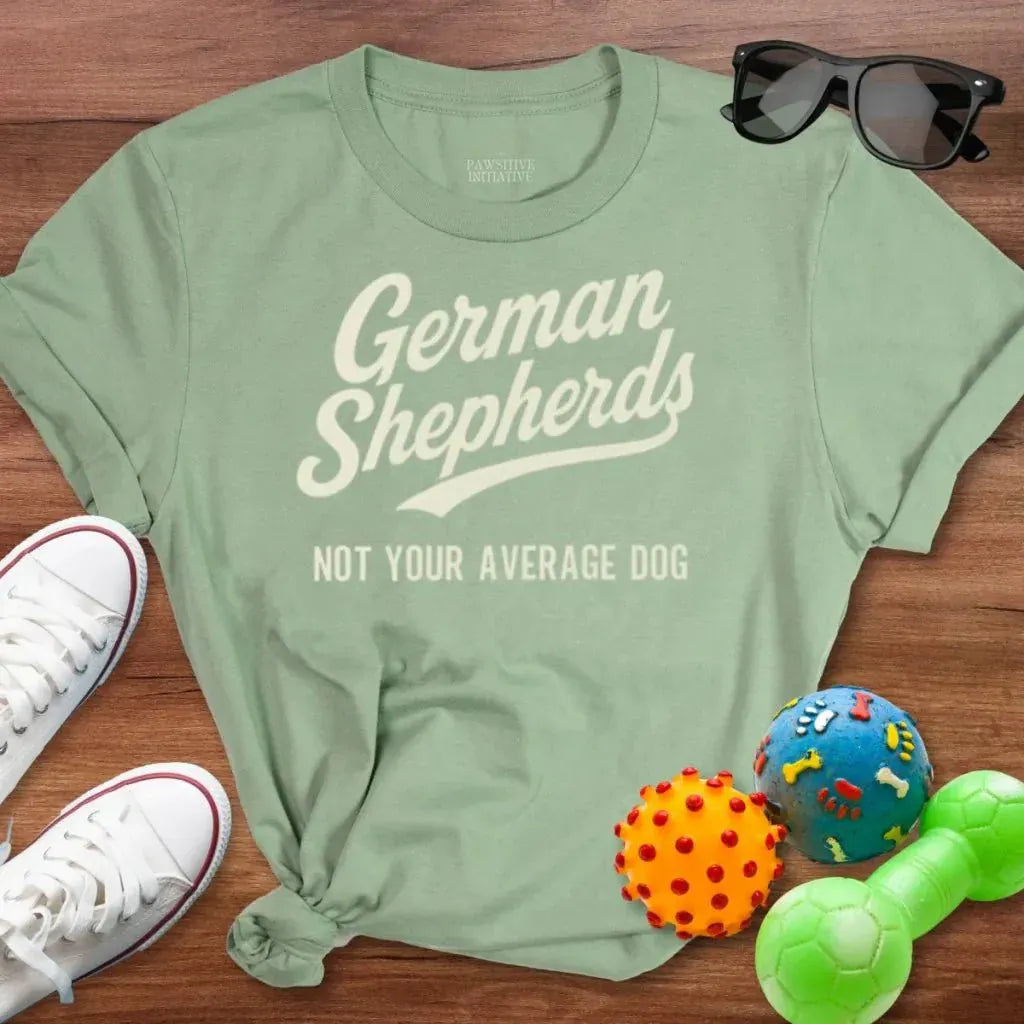 Average Dog GSD Shirt - The Pawsitive Initiative