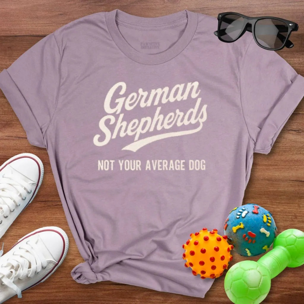 Average Dog GSD Shirt - The Pawsitive Initiative