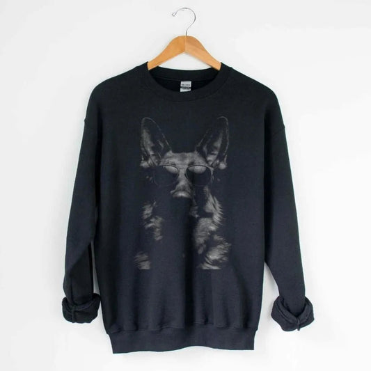 Aviators Shepherd Silhouette Sweatshirt - The Pawsitive Initiative