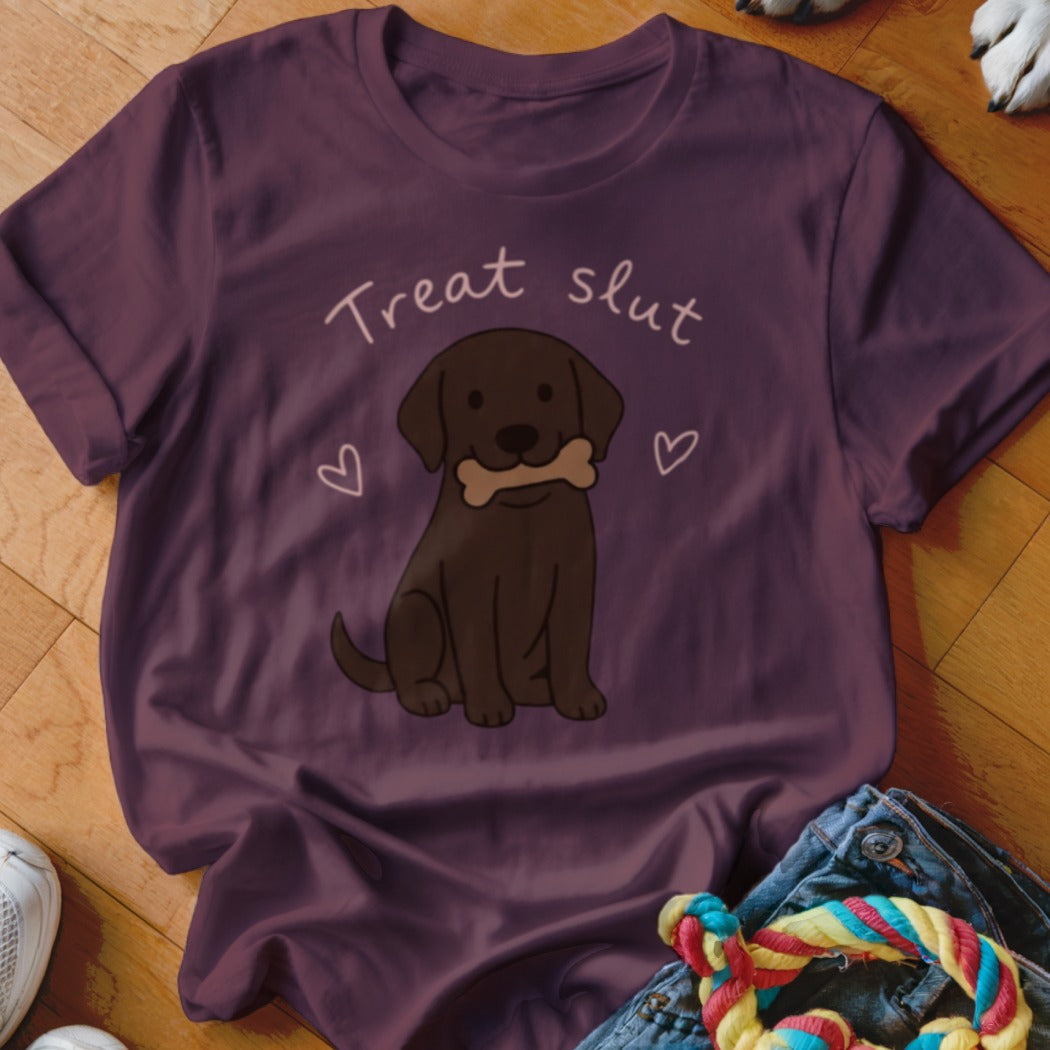 Treat Slut Chocolate Lab Shirt