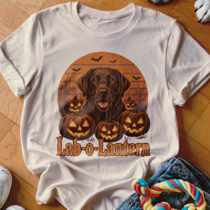 Lab-o-Lantern Chocolate Lab Shirt