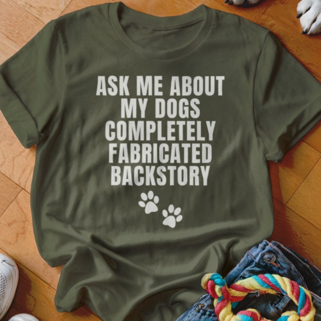 Backstory Shirt - The Pawsitive Initiative