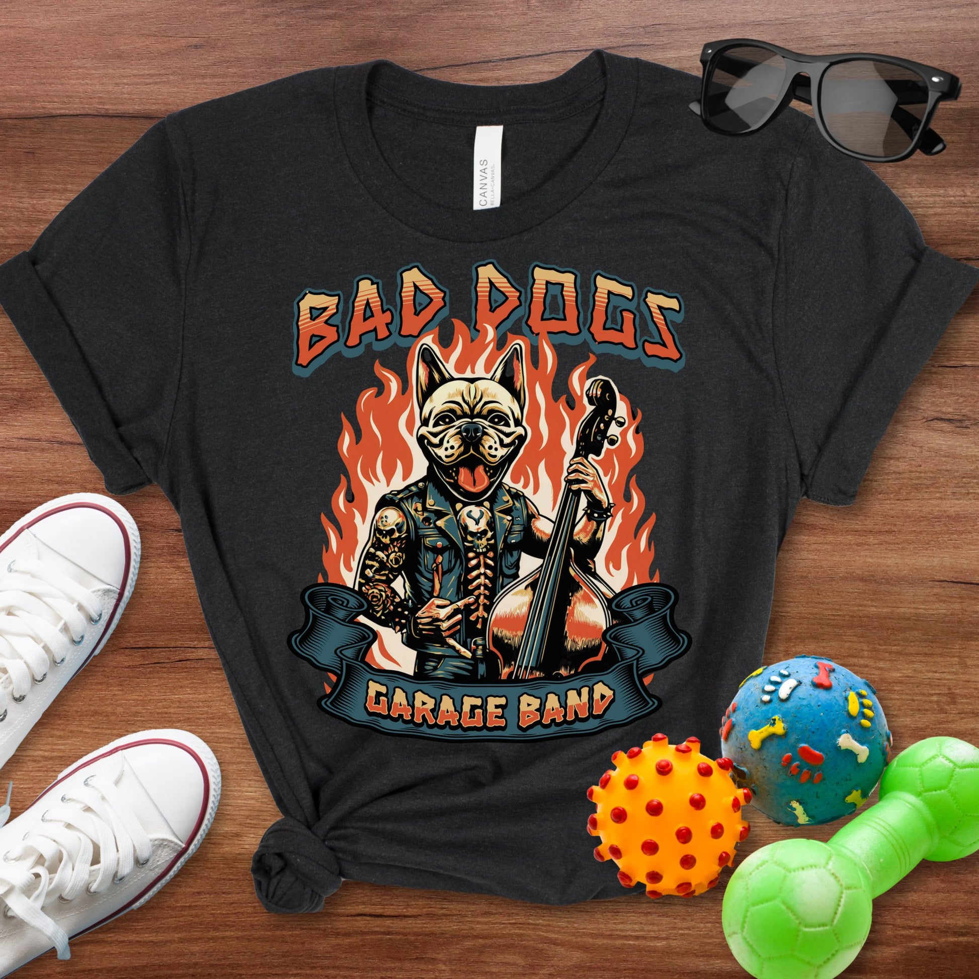 Bad Dogs Garage Band Shirt - The Pawsitive Initiative