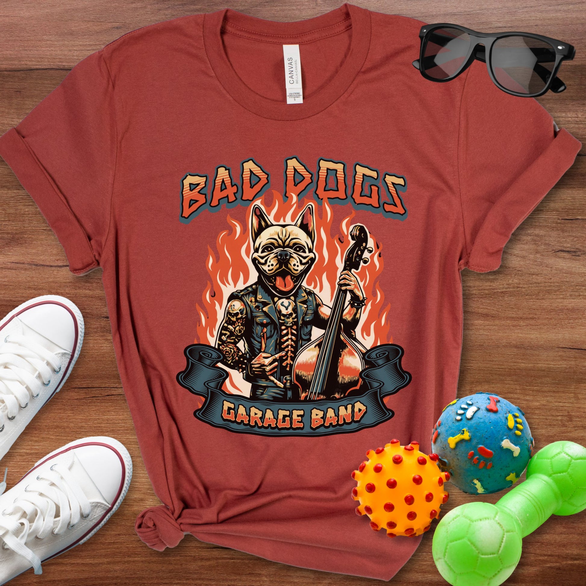 Bad Dogs Garage Band Shirt - The Pawsitive Initiative